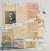 WW1 Military Documents and Paperwork to consist of Soldiers Pay allowance sheet, postcards, RAF