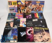 Selection of Sci-Fi Records to include Thunderbirds, Doctor Who, Sci-Fi Sound Effects, Star Trek,