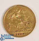 1910 King Edward VII Gold Half Sovereign Coin 22ct gold (4g)