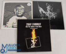 David Bowie Records 3 LPs Toy DB92017 Double Album, Rock 'N' Roll Star DBRNRSLP721, Ziggy Stardust