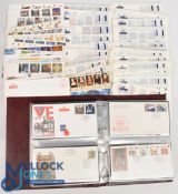 British Postal History Quantity of First Day Covers from 1980s - 2000s in 1 large Album together