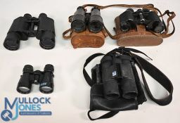 Selection of Binoculars to include Zenith 7x50, RSPB 8x42, Claranden 8x25 together with a vintage