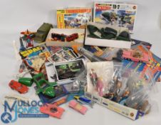 Selection of Gerry Anderson Toys and Memorabilia to include 1963 Fireball XL5 Parachute Rocket,