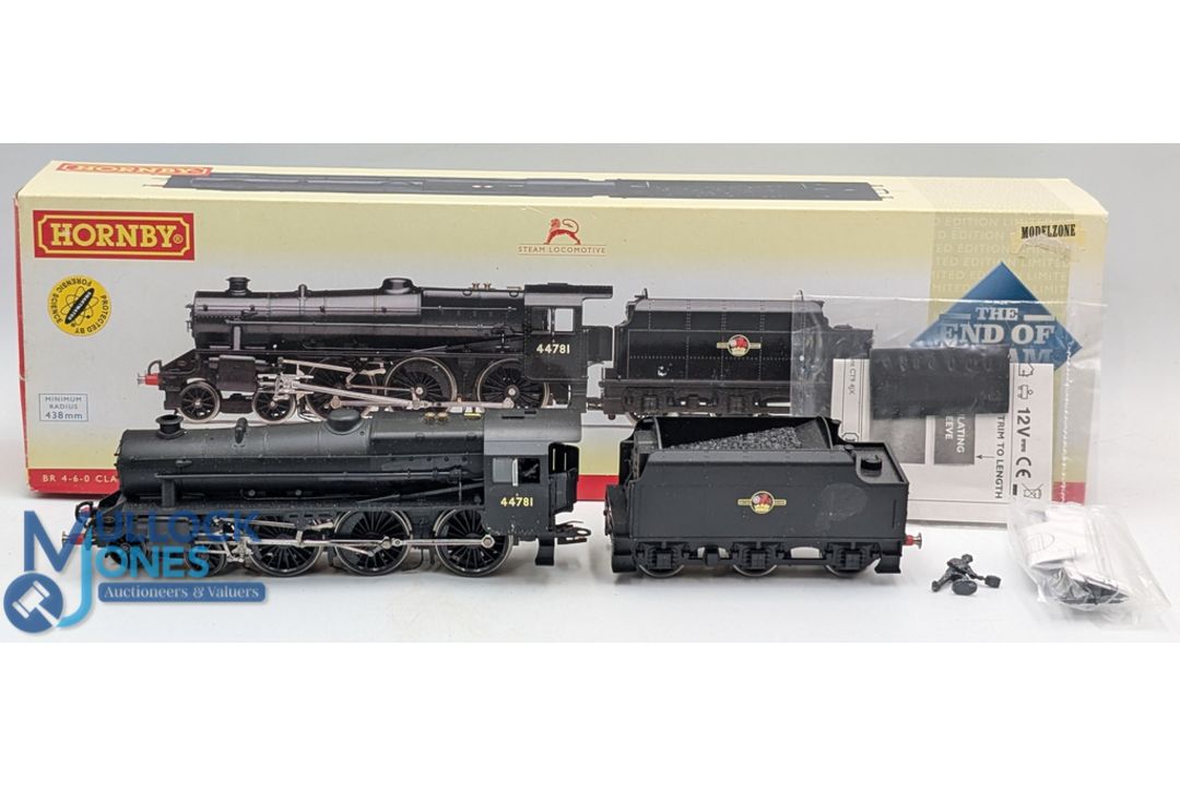Hornby R2686A BR 4-6-0 Class 5P5F Locomotive No 44781 OO Gauge DCC ready The End of Steam limited