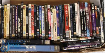 David Bowie Memorabilia DVDs Origins of a Star Man, And Spiders from Mars, The Man Who Fell to