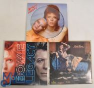 David Bowie Records Picture Disc Bowie Pinups DB69736P together with The Man who Sold the World