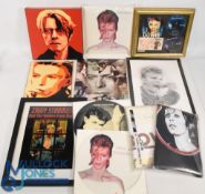 David Bowie Memorabilia T-Shirt Tin Machine, Silk Screen Print, Tin Wall Plaques, Picture Record