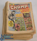 1980s British Comics Champ was a weekly comic published by DC Thomson from 1984 to 1985. To date,