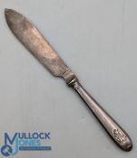 Adolf Hitler: a hallmarked silver fish knife bearing the initials of Adolf Hitler. This is claimed