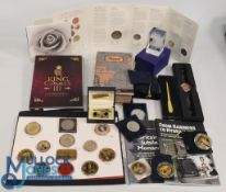 Collectable Selection of Coins. To consist of Diana Memorial £5, 2021 Uncirculated Annual Coin