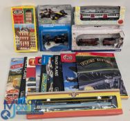 Scalextric and Train Model, a mixed lot to include Scalextric start a racing car G force racing,