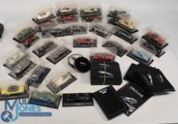Atlas Editions Jaguar Collection Detailed various Jaguar cars from different periods - 28 in total