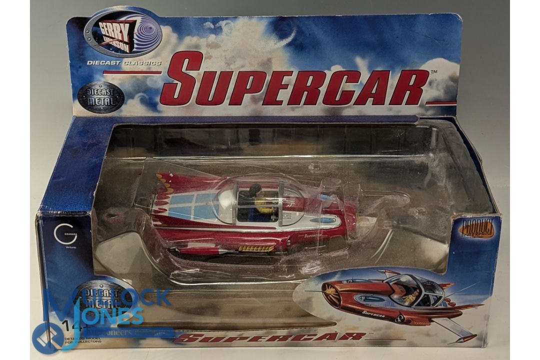 2005 Product Enterprise Limited Supercar Gerry Anderson Diecast Red Version, boxed