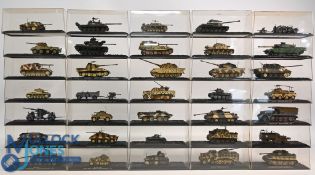 Atlas Editions Military Tank and Armoured Cars Collection Detailed Various Vehicles from different