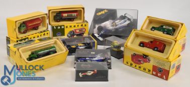 Good Selection of Diecast Vehicles to include 1:64 Scale Vanguards commercials, Onyx Racing cars,