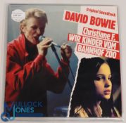 David Bowie Records Soundtrack Christiane F 2 variations Original RCA BL43606 and Parlophone