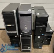 7x Various PC Computers - includes HP Pavilion E2 Vision, Windows 7, 2x DELL Vostro Windows 7, Intel