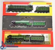 Hornby R3171 LNER Class P2 Locomotive No 2001 Cock O The North together with R3336 LNER 4-6-2