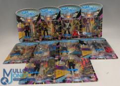 Ban Dai / Playmates Star Trek the Next Generation Figures set of 10 featuring Jean-Luc Picard.