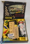 Early Scalextric Slot Car Racing Set to include 2 Cooper Cars, Track, Controllers, Instructions,