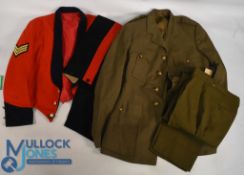 British Military Uniforms Ordnance Corps Kings Crown buttons No 1 with trousers, Scott's Guards Mess