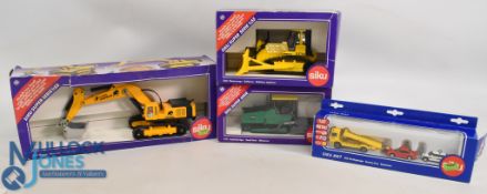 Siku Commercial Diecast 3127 Bagger Siku Super Series Excavator, 3435 Bulldozer, 3131 Road Paver 1: