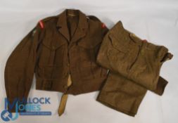 Post War 1949 Pattern British Military Uniform The Welsh Regiment complete with trousers
