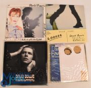 David Bowie Records 3 LPs Scary Monsters DB77828, Lodger DB77826, A Divine Symmetry DBADS1971 all