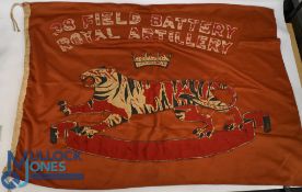 Early Military Flag The 38 (Seringapatam) Field Battery was a unit of the Royal Artillery,