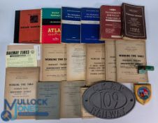 British Rail Timetables Paperwork and Railway Collectables, with working timetable Shrewsbury