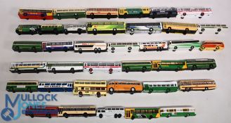 Selection of Diecast Coaches and Buses featuring various companies all in great condition only