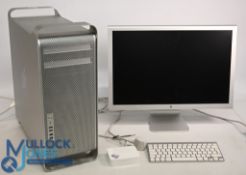 Apple Power Mac G5 - comes with Keyboard, Monitor on Stand, Cinema HD 90w Power Adapter Power