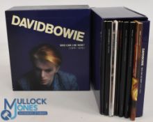 David Bowie CDs Who Can I Be Now 1974-1976 Compilation Box Set - all appear unplayed