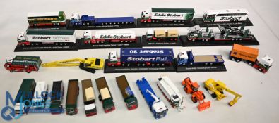 Eddie Stobart Diecast Collection to include large quantity of Lorries and Vans, all in great