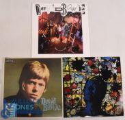 David Bowie Records 4 LPs Tonight DB83883, Never Let Me Down DB83884, David Bowie 532 760 Deram