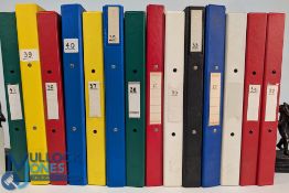 c1970-1980 Transportation Railway Buses Car Photograph album, 15 privately taken album full of old