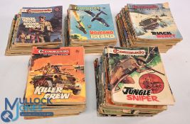 Commando War Stories Comic in Pictures Early examples numbers to include 116 to 700s all in
