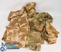 British Hot Weather Combat Camo Jackets Under Body Armour combat shirt x3, Combat Smock, Desert