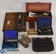 Selection of Medical Equipment to include cased items together with small Doctors bag they could