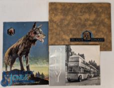 3x Period Guy Motors Brochures and Catalogues - a regenerative control trolley bus, Wolf two three