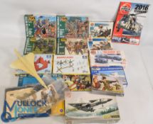 Airfix Soldiers and Kits 1:72 Scale figures Robin Hood, Afrika Korps, Sheriff of Nottingham, RAF,