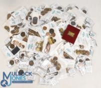 British Coinage Large collection mostly copper from Queen Victoria to Queen Elizabeth all in