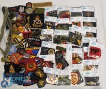 British & Foreign Military Cloth Badges to include Division Patches, Shoulder Titles, Blazer