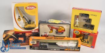 Selection of Boxed Commercial Diecast Britains 1:32 scale 1CX Skid Steer, Corgi 31010 Heavy