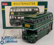 A Boxed Sun Star 1:24 scale Model of a Greenline Routemaster Bus, limited edition with certificate