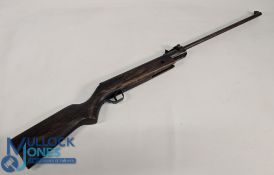 Vintage Hungarian Air Rifle, pellet rifle with wooden stock, in used condition with good