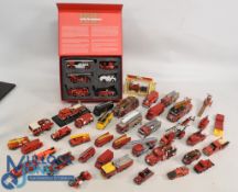 Selection of Diecast Fire Engine and Related Vehicles To include Engines, Early Pumps, Ladder