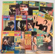 Kung Fu Monthly Bruce Lee Number to include 50, 54, 55, 60, 63, 65, 66, 67, 68, 69, 72, 73, 75. (