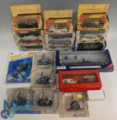 Collection of Cars to consist of Mobil petrol issues, Shell petrol, Magazine military motorbikes