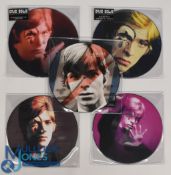 David Bowie Records Picture Discs 7 inch singles Let Me Sleep Beside You, Silly Boy Blue, That's a